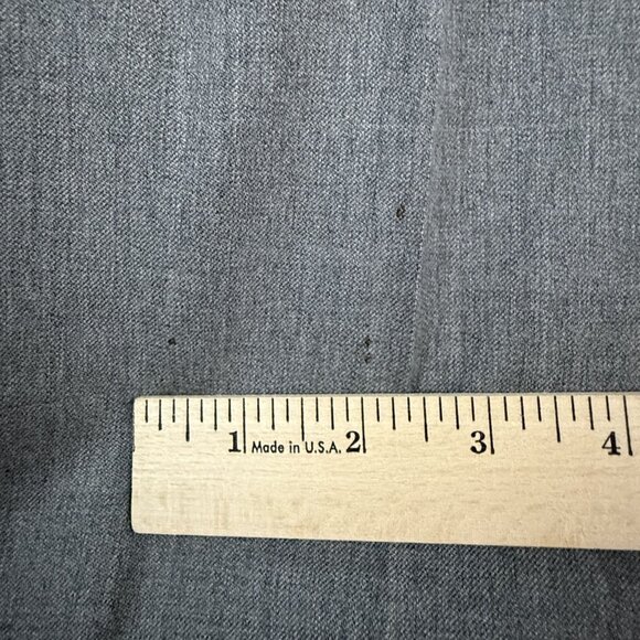 Lauren Ralph Lauren Pants Women's 14W High Rise Gray Trousers Pockets Wool - Picture 8 of 16